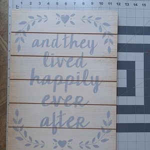 Studio His and Hers wooden wall art